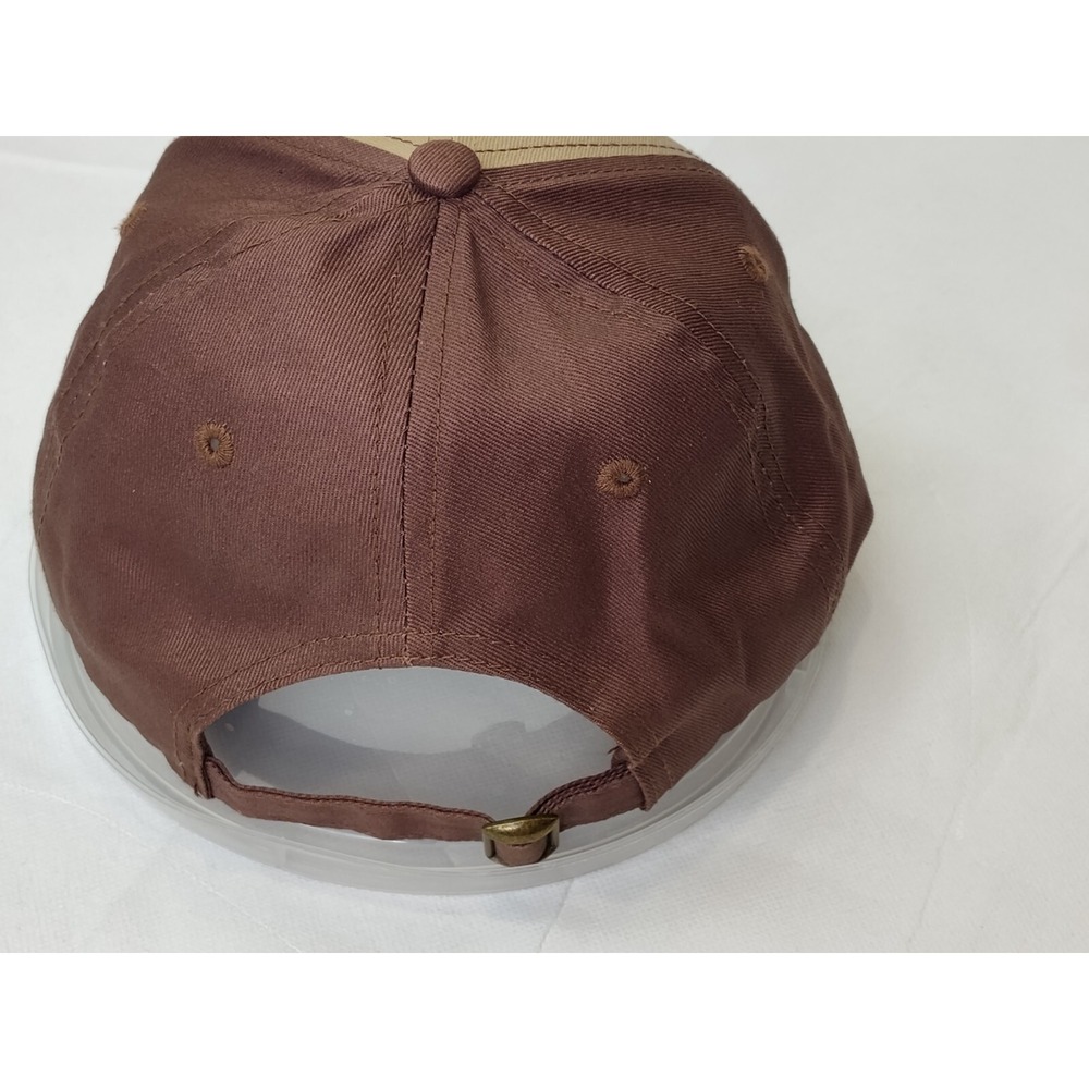 Check Your Fly Lure Cap Hat Paramount Outdoors Baseball Brown Adj VTG‎ SEE 📸 - Picture 15 of 16